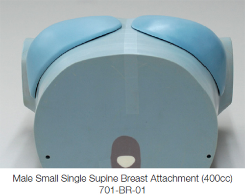 CIRS ATOM® Small Single Supine Breast Attachment 400cc 701-BR-01