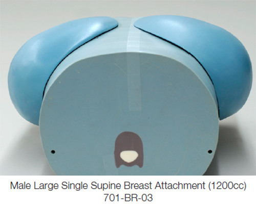 CIRS ATOM® Large Single Supine Breast Attachment 1200cc 701-BR-03