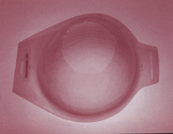 Breast Cup Showing Mark-Off Holes