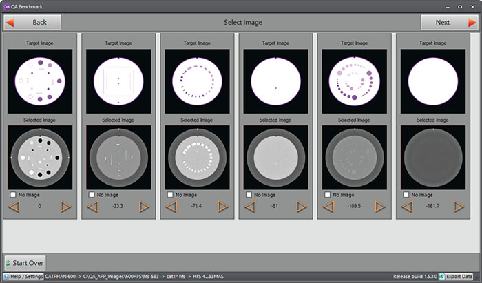 AutoQA Plus CT Catphan® CT Images