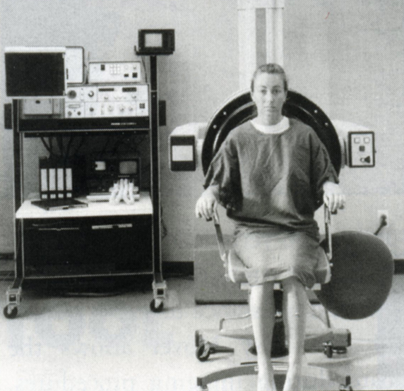 Imaging Chair in use
