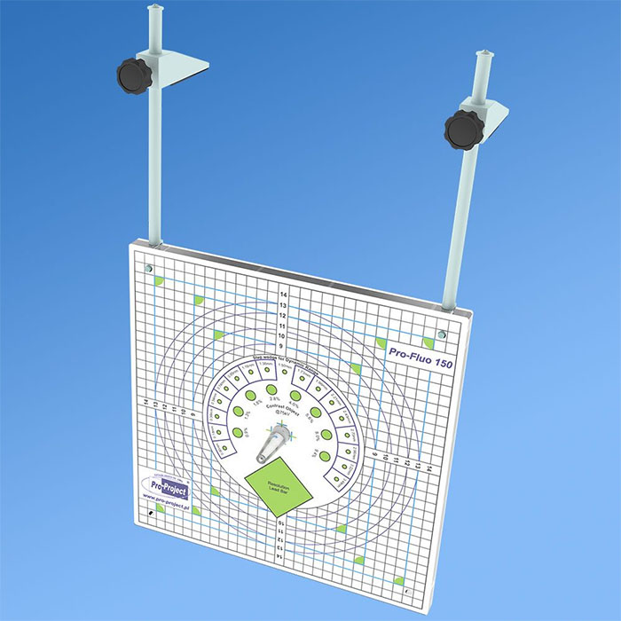 Pro-Fluo 150 - acceptance and constancy tests of radiography and fluoroscopy equipment - DIN 6868-150 standard - Pro-Project