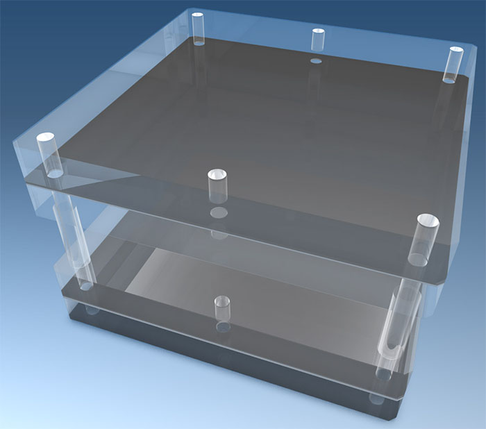 Pro-RF AAPM 31 - acrylic and aluminium filters 2 - Pro Project