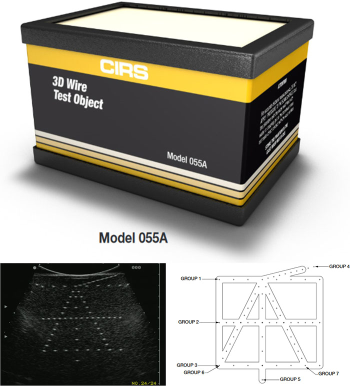 Ultrasound Phantoms for 2D & 3D Evaluation CIRS 055 and CIRS 055A