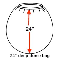 Tube Head Dome Bags