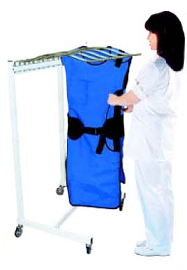 Mobile Swivel Arm Apron Racks