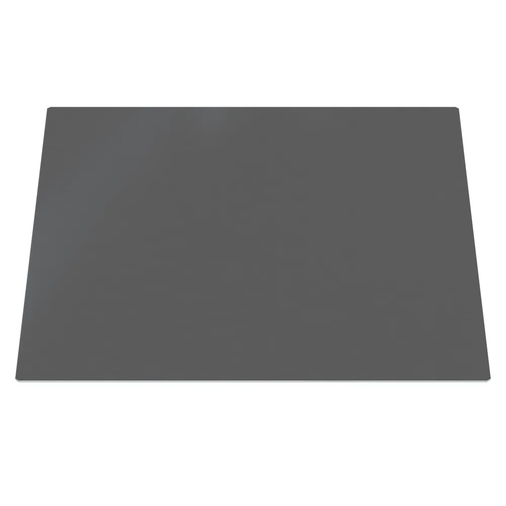 A rectangular steel plate.