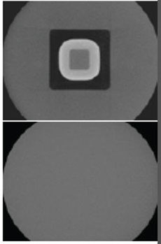 QUART DVT_kp Dental CBCT Quality Control Test Phantom - CT Image
