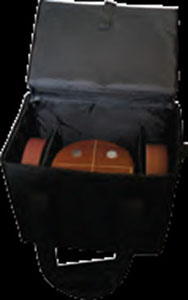 Gammex 464 EXTPL kit carrying bag open