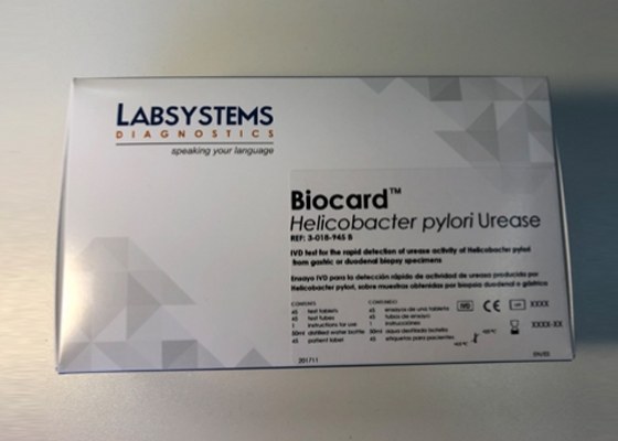 Biocard Helicobacter pylori Urease Test - product view 2