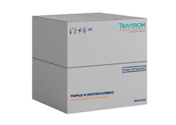 Triple H (HIV/HCV/HBV) Multiplex Real Time PCR Kit - product view 1