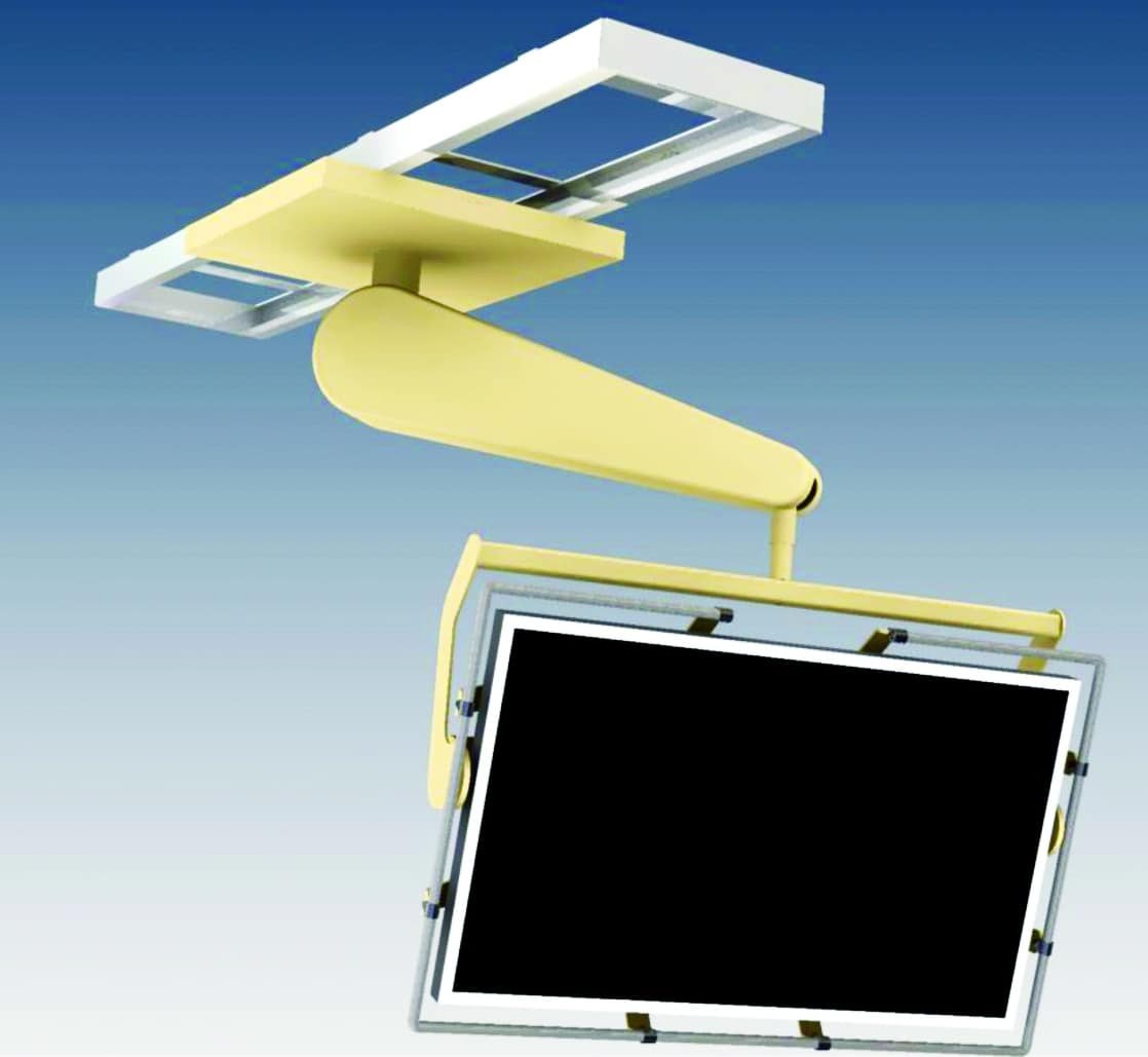 Hercules Super Heavy Duty Monitor and Equipment Suspension System - medical equipment suspension