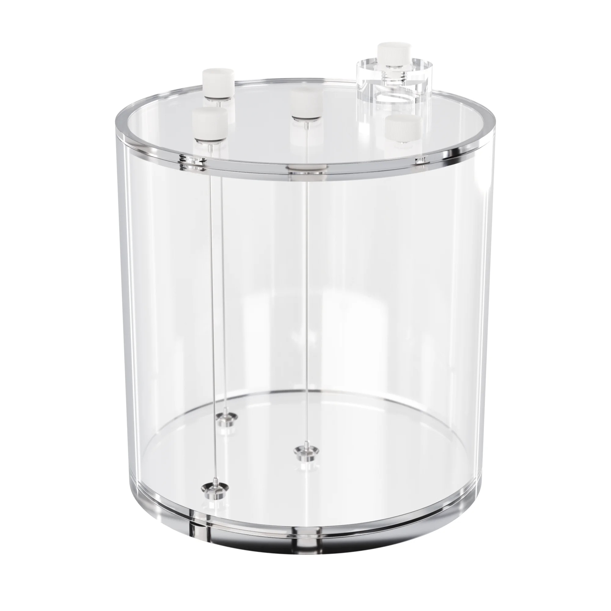 Pro-NM NEMA Linear Source SPECT phantom – transparent PMMA cylinder with three stainless steel line sources, 220 mm diameter, for spatial resolution QA per NEMA NU 1