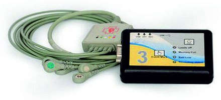 iECG 24x Holter-monitoring recorder and lead assembly