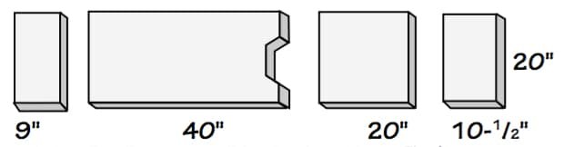 AADCO Amsco 2080 Table Pad