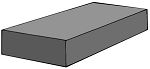 Rectangle: 3.00" X 8.00" X 12.00" #103