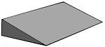 Set of 2, 16° Wedges 2.50" X 7.00" X 10.00" #117