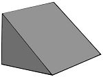 45° Wedge, 7.00" X 7.00" X 7.00" #118