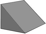 45° Wedge, 10.00" X 10.00" X 10.00" #130