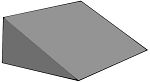 27° Wedge, 6.00" X 10.00" X 10.00" #140
