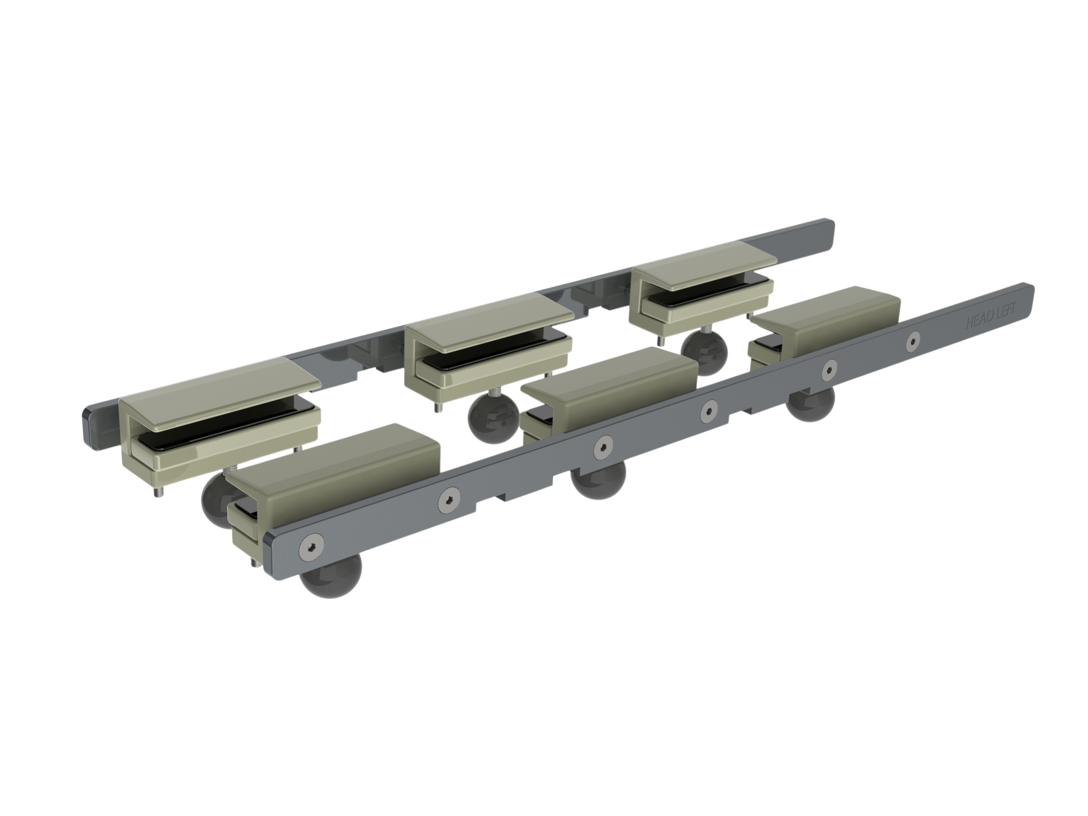 Imaging Table Accessory Rails - 9438