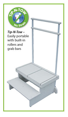 Extra-Wide 2-Step Patient Positioner - 1