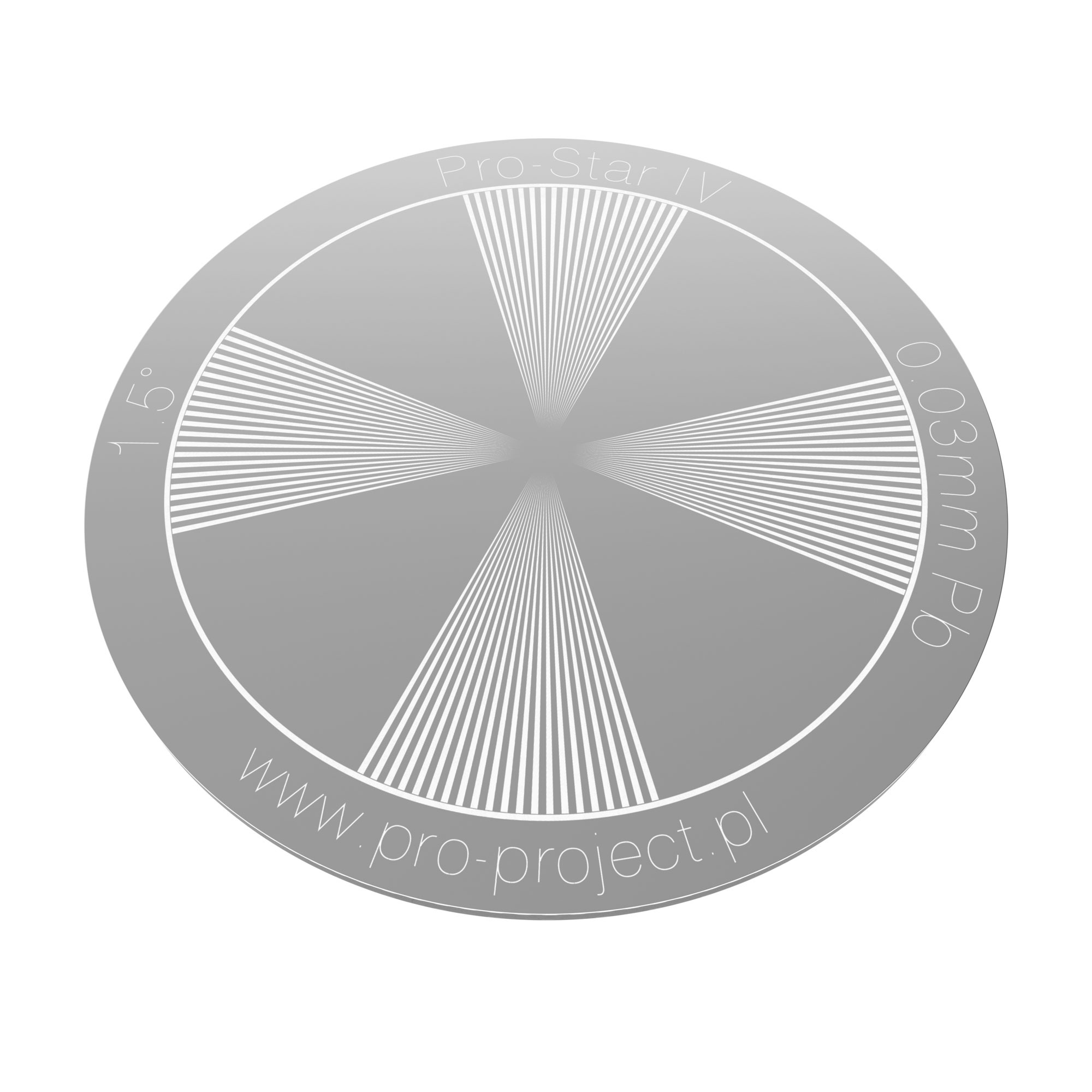 Pro-Star patterns shown in a test arrangement