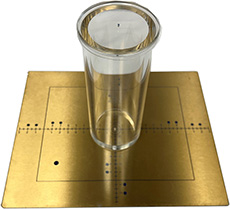 Collimator/Beam Alignment Test Tool