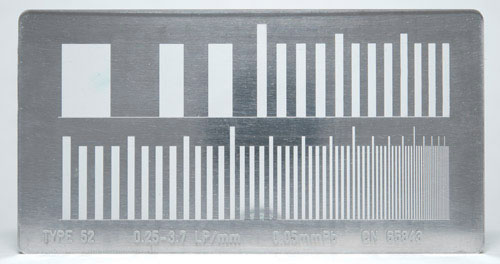 Photometric Measurement Test Patterns - Type 52