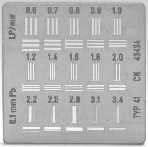 Resolution Test Patterns - Type 41