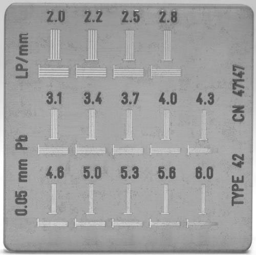 Resolution Test Patterns - Type 42