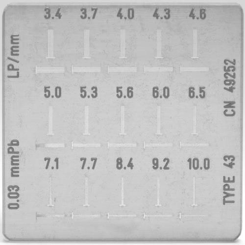 Resolution Test Patterns - Type 43