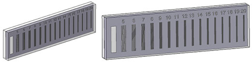 Resolution Test Patterns - Type 70354 - 1