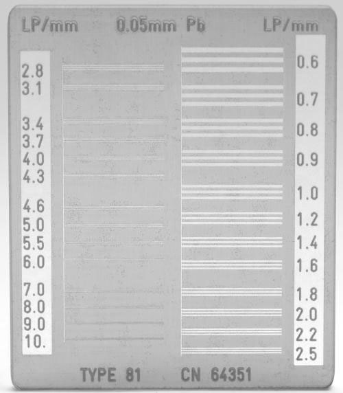 Resolution Test Patterns - Type 81