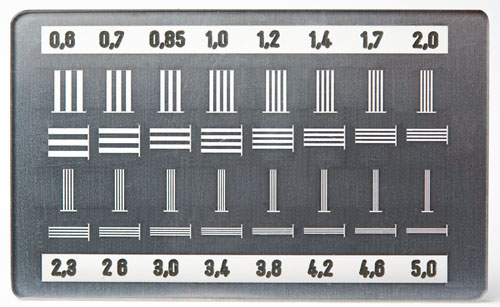 Resolution Test Patterns - Type 84