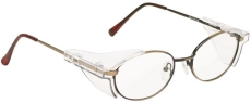 Model 553 Metal Frame Radiation Glasses Bronze
