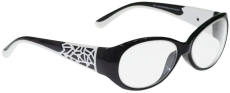 Model 230 Nylon Plastic Frame Radiation Glasses Black
