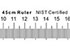 45cm, NIST Certified Acrylic Radiopaque Ruler, FDA