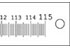 Supertech 115 cm Extremity Acrylic Radiopaque Ruler Thumbnail