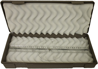 Radiopaque Light Field Centering Ruler Set - 400mm '0' Center Ruler