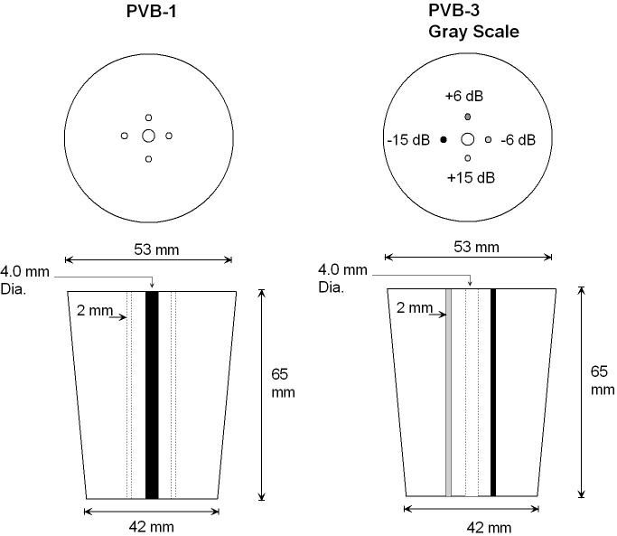 Interventional Arterial Ultrasound Phantom ATS PVB-1 & PVB-3 Diagram