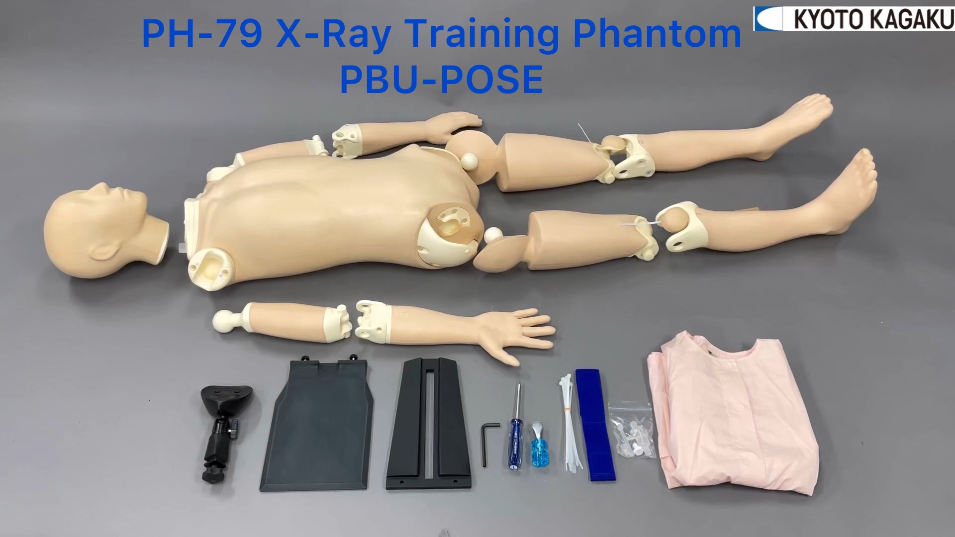 PBU-POSE X-Ray Training Manikin - Patient Simulator for X-Ray